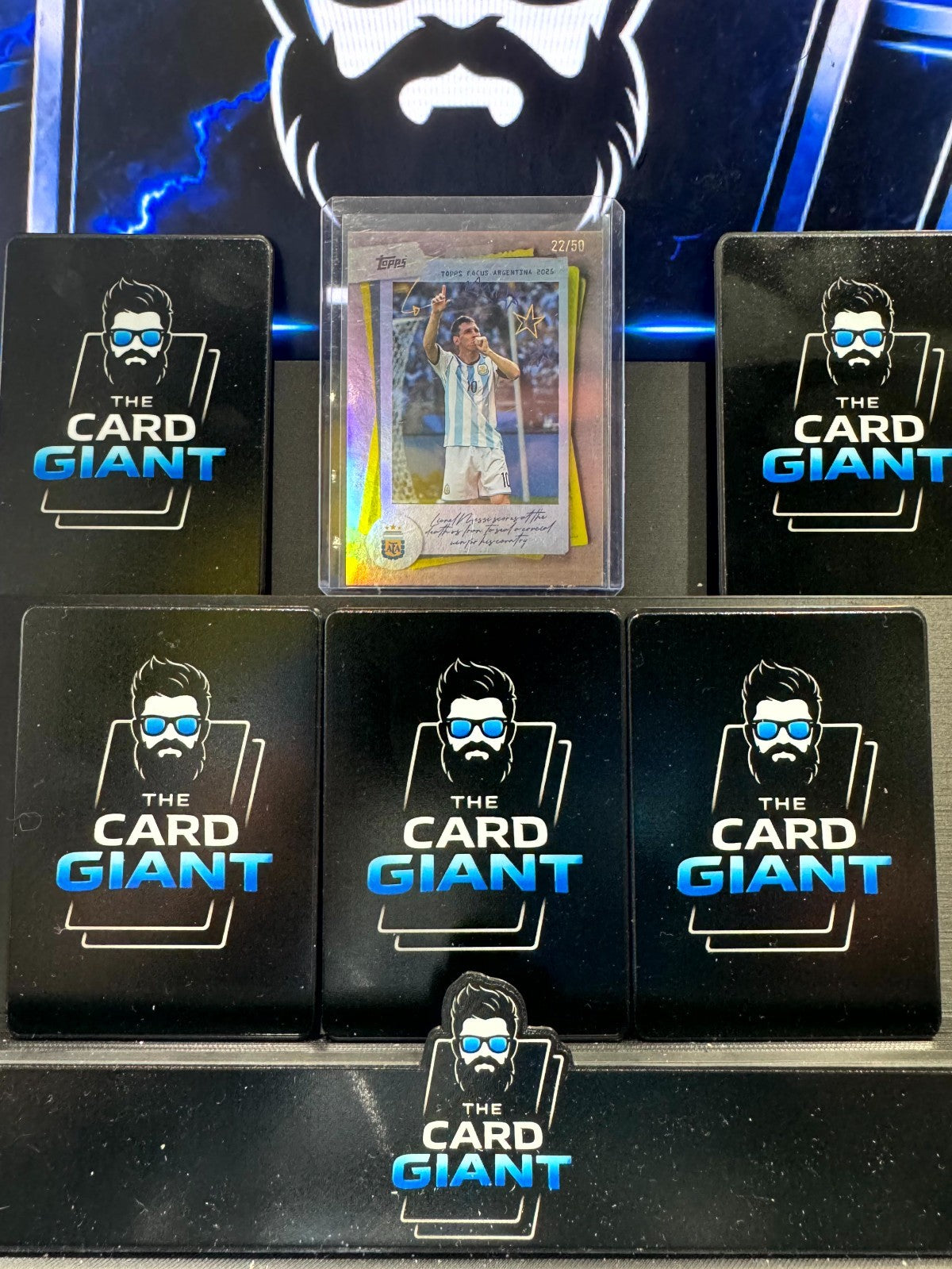 Lionel Messi /50 Argentina Focus Topps Team Set