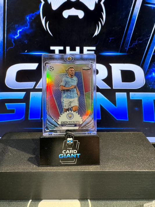 Erling Haaland Hero Case hit 2024 Manchester City Topps Chrome ⚽