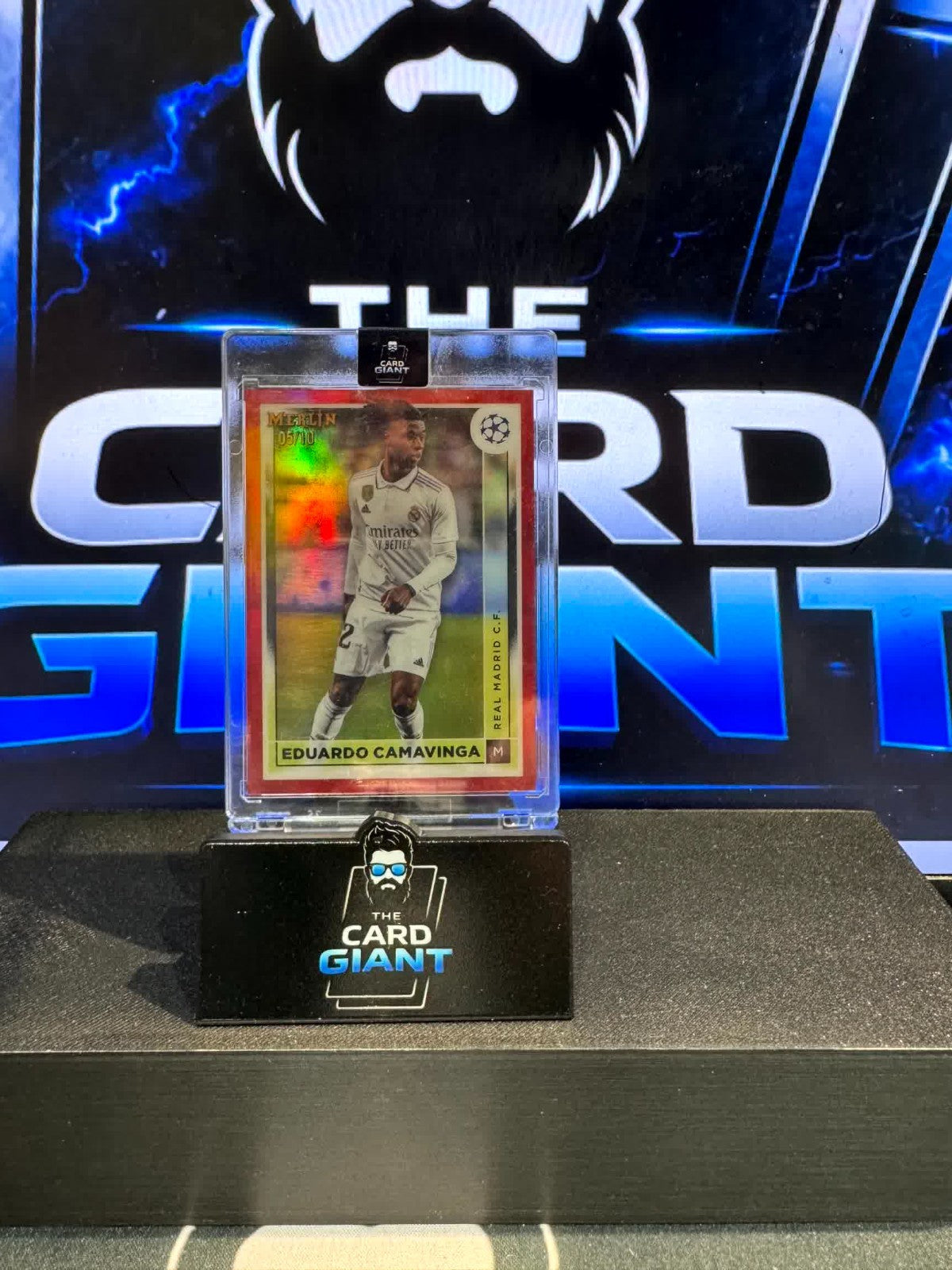 Camavinga /10 Red Real Madrid Topps Merlin ⚽