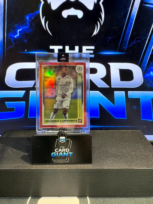 Camavinga /10 Red Real Madrid Topps Merlin ⚽