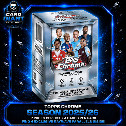 Blaster Box Topps  UCC Chrome 25/26