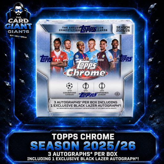 1 x Box break Topps JUMBO UCC Chrome 25/26 Randoms Full Teams